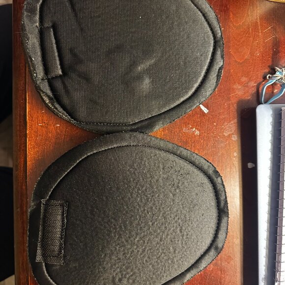 Pair of Motorcycle Gear Armor Inserts-Removable Pads, Likely Knee/Elbow-AC105 - Picture 2 of 4